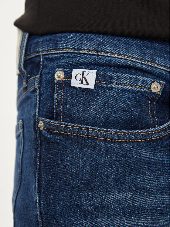 Calvin Klein Jeans Calvin Klein Jeans Jeans hlače J30J325735 Modra Slim Fit