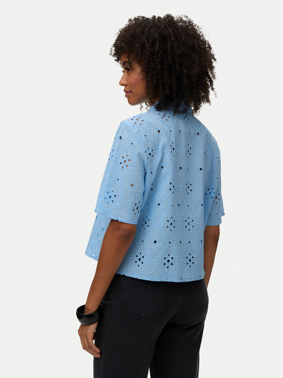 Vero Moda Vero Moda Koszula Eliza 10342754 Niebieski jasny Regular Fit