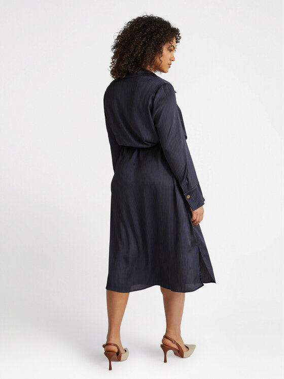 Fiorella Rubino Fiorella Rubino Vestito da giorno 7565T001583N034 Blu A-Line Fit