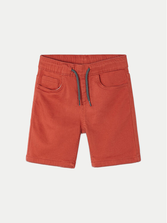 Mayoral Mayoral Шорти от плат 3269 Оранжев Regular Fit