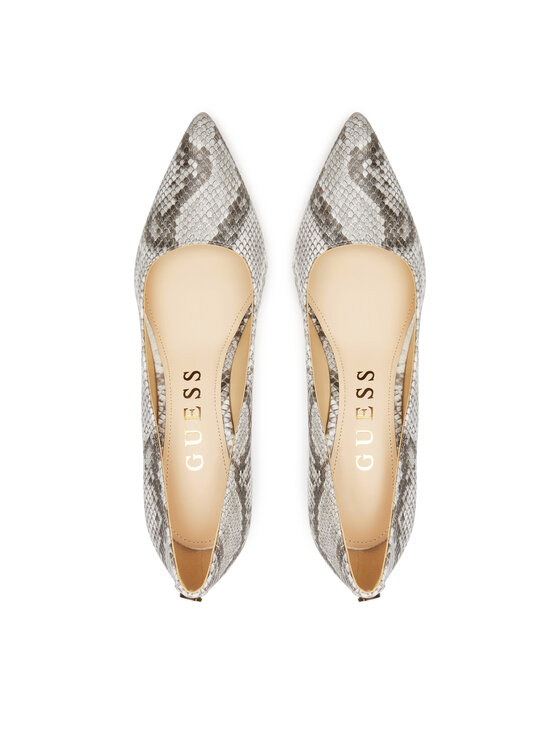 Guess Guess Pantofi cu toc subțire FLPDB4 ELE08 Gri