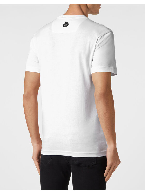 PHILIPP PLEIN PHILIPP PLEIN T-shirt 14927 Bianco Regular Fit