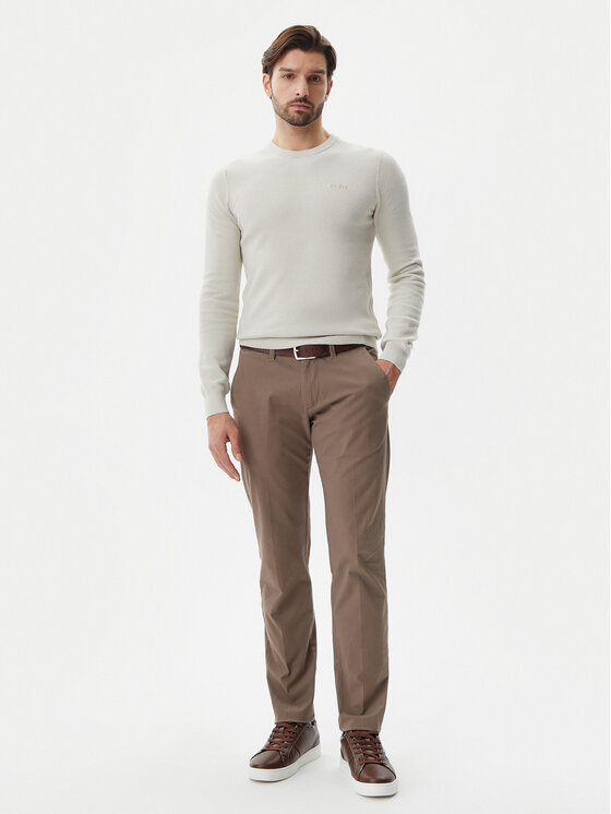 Guess Guess Sweter M5GR02 Z3MH1 Granatowy Regular Fit