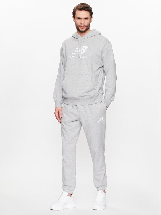 New Balance New Balance Долнище анцуг MP31539 Сив Regular Fit