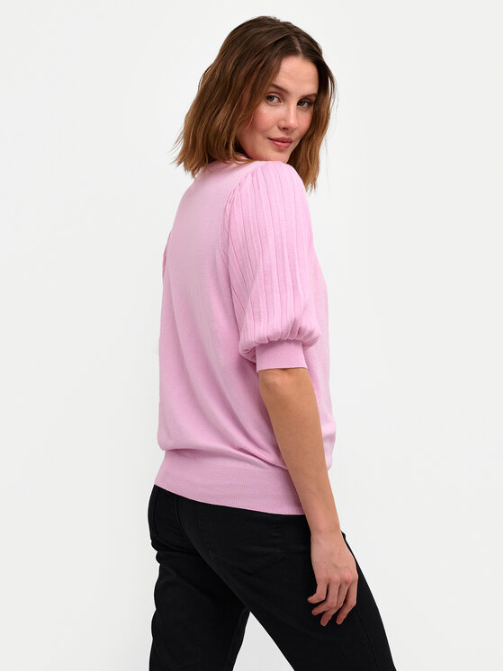 Kaffe Kaffe Пуловер Lone 10508368 Розов Regular Fit