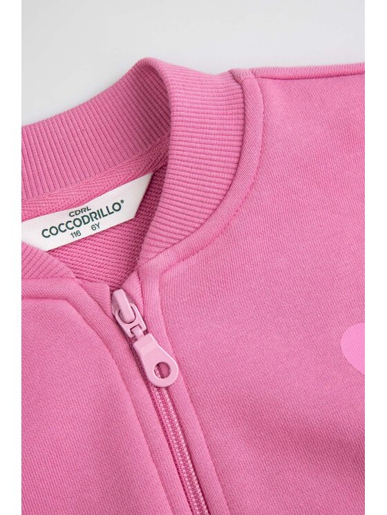 Coccodrillo Coccodrillo Bluza ZC6132201AGK-007 Różowy Regular Fit