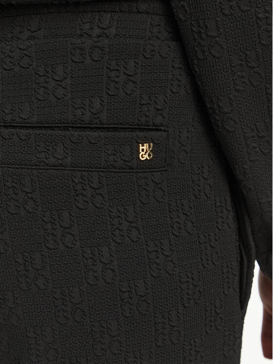 HUGO HUGO Спортивні штани 50557488 Чорний Regular Fit
