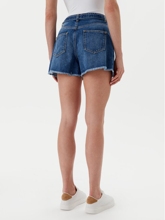 TWINSET TWINSET Дънкови шорти 251TP2575 Син Regular Fit