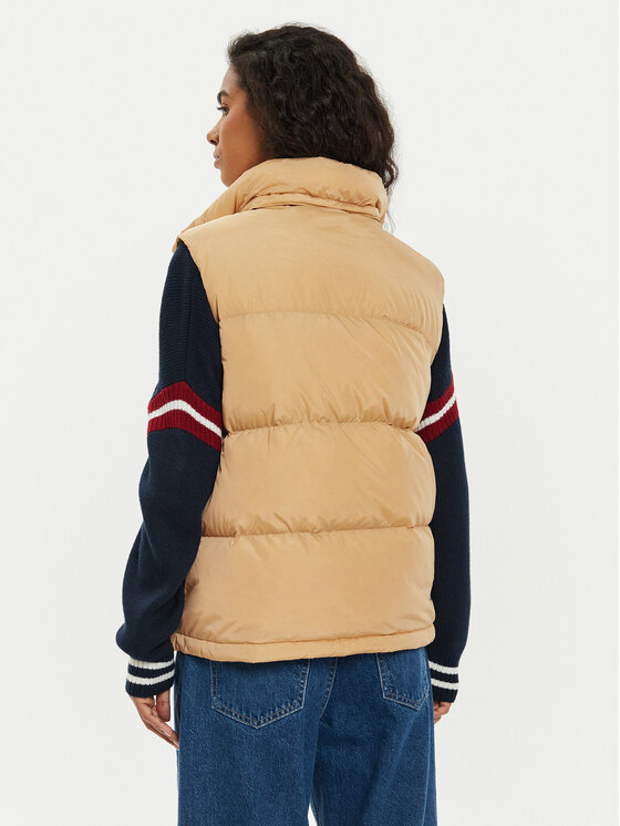 Tommy Jeans Tommy Jeans Varrukateta jakk Alaska DW0DW18862 Beež Regular Fit