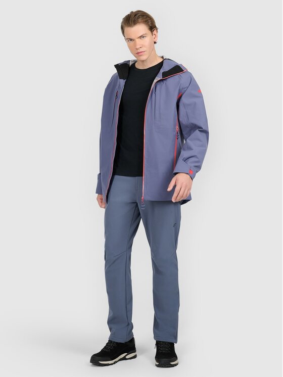 4F 4F Pantaloni outdoor 4FWAW25TFTRM0990-32S Blu Authentic Slim Fit