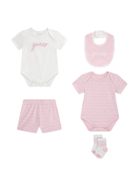 Guess Compleu copii H6GW03 K6YW1 Roz Regular Fit