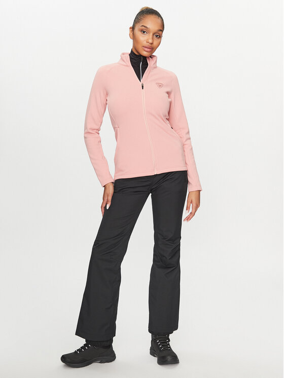 Rossignol Rossignol Bluza W Classique Clim RLMWL05 Różowy Regular Fit