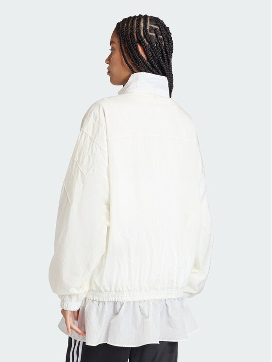adidas adidas Bluza SANTIAGO WOVEN Biały Oversize