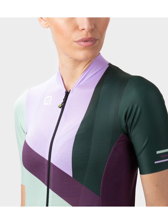 Alé Cycling Alé Cycling Koszulka rowerowa Solid Next Fioletowy Fitted Fit