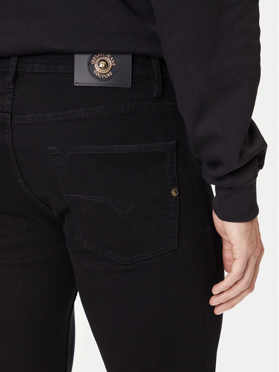 Versace Jeans Couture Versace Jeans Couture Farmer 79GAB5S0 CDW00 Fekete Slim Fit