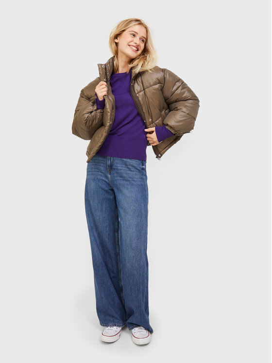 JJXX JJXX Zimska jakna Beany Shine 12214675 Zelena Regular Fit