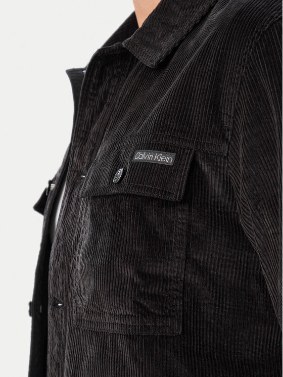 Calvin Klein Jeans Calvin Klein Jeans Hemdjacke LV04RH115G Schwarz Regular Fit