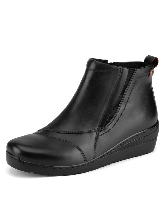 Go Soft Go Soft Stiefeletten WI16-WARUNA-09 Schwarz