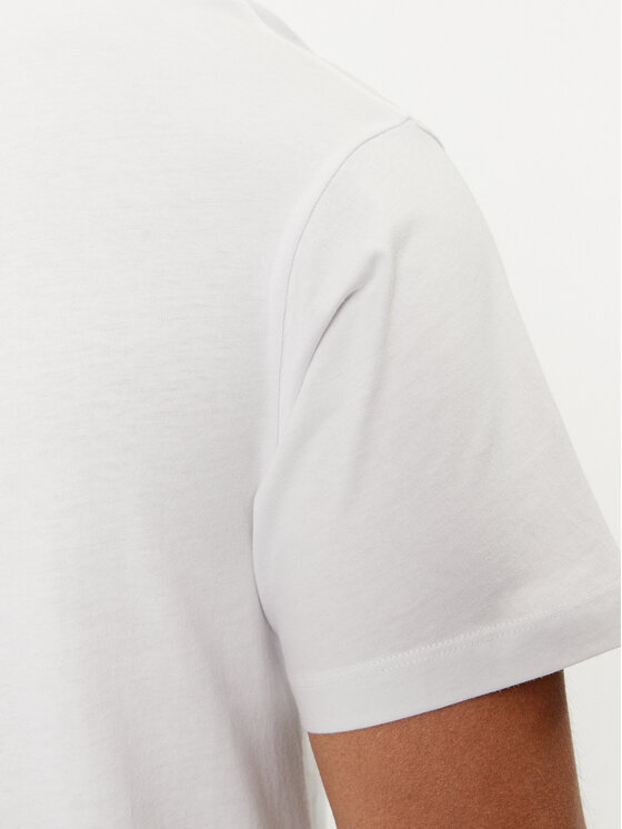 Save The Duck Save The Duck Tricou DT1716M BESY18 Alb Regular Fit