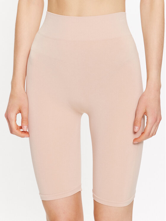 Fransa Cyklistické šortky 20610764 Hnedá Slim Fit