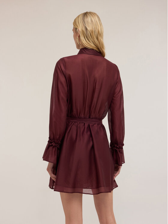 Motivi Motivi Vestito da giorno 7008Q003406N036 Bordeaux Regular Fit