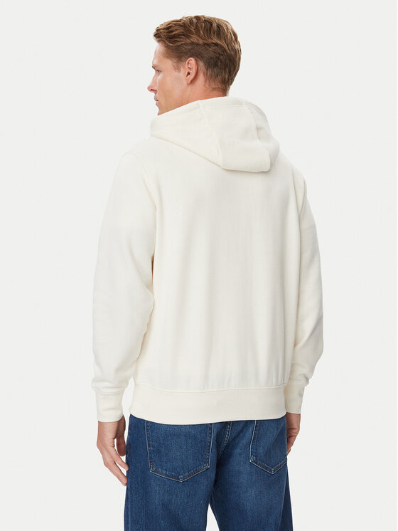 Tommy Hilfiger Tommy Hilfiger Μπλούζα Gifting Flag MW0MW45189 Κρεμ Regular Fit