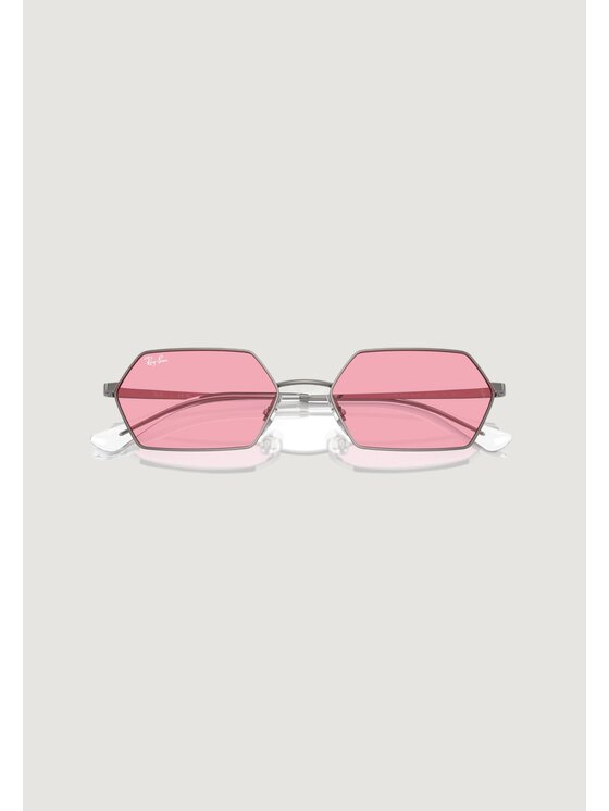 Ray-Ban Ray-Ban Okulary przeciwsłoneczne YEVI – UNISEX Różowy