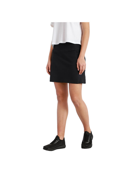 Skechers Skechers Pantaloncini sportivi Skechers Go Walk Skort Nero Regular Fit