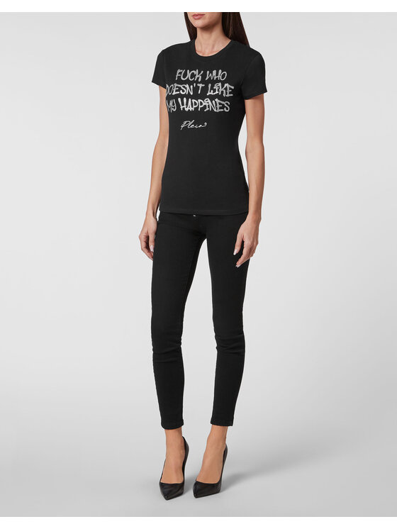 PHILIPP PLEIN PHILIPP PLEIN T-shirt 8299 Nero Regular Fit