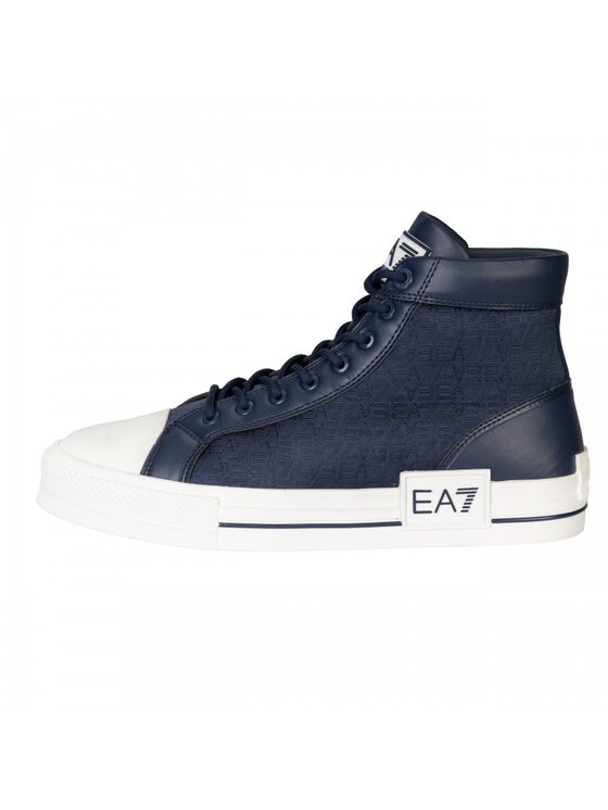 Emporio Armani Emporio Armani Trampki X8Z037 XK294 R236 Granatowy