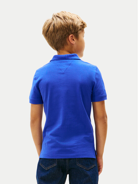 Tommy Hilfiger Tommy Hilfiger Polo Flag KB0KB09103 Zils Regular Fit