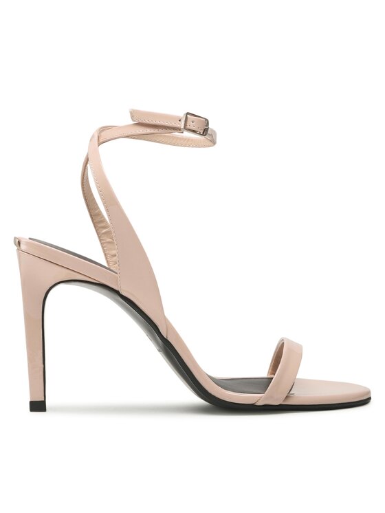Calvin Klein Calvin Klein Sandalen Stiletto 90- Patent HW0HW01632 Beige