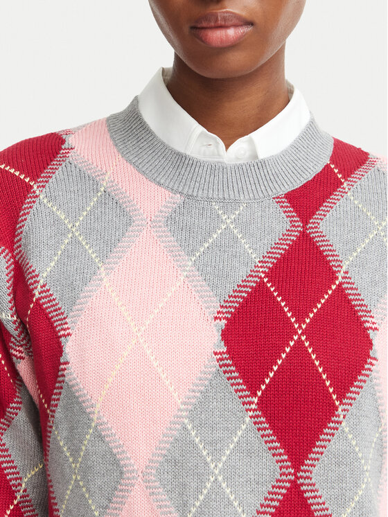 Tommy Hilfiger Tommy Hilfiger Pulover WW0WW51385 Pisana Regular Fit