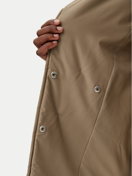 Vila Vila Пуховик Dita 14087604 Коричневий Regular Fit