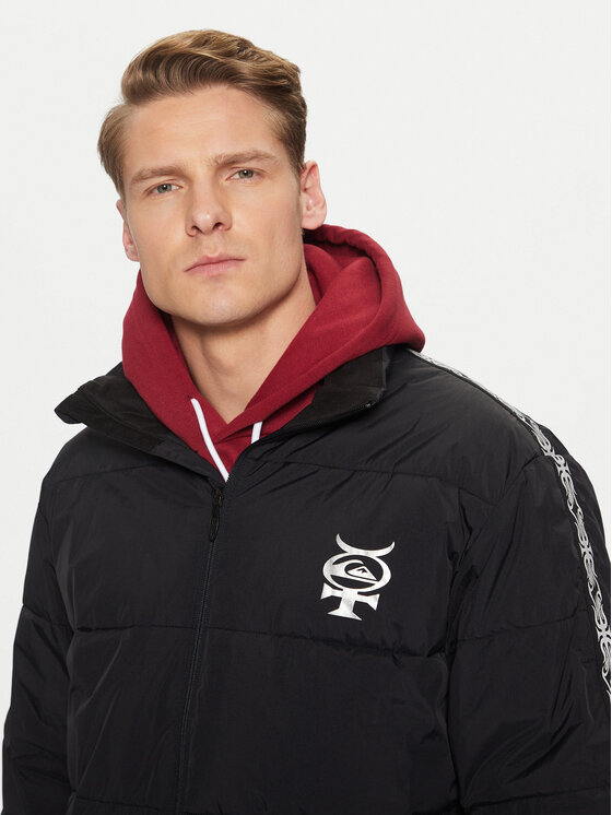 Quiksilver Quiksilver Kurtka snowboardowa Puff The Dragon EQYTJ03445 Czarny Regular Fit