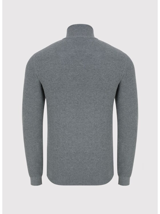 Pako Lorente Pako Lorente Sweter P24WF-2X-005 Szary Classic Fit