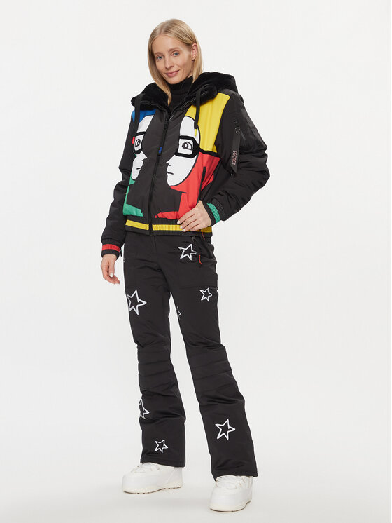 Rossignol Rossignol Pantaloni de schi Stellar RLMWP15 Negru Regular Fit