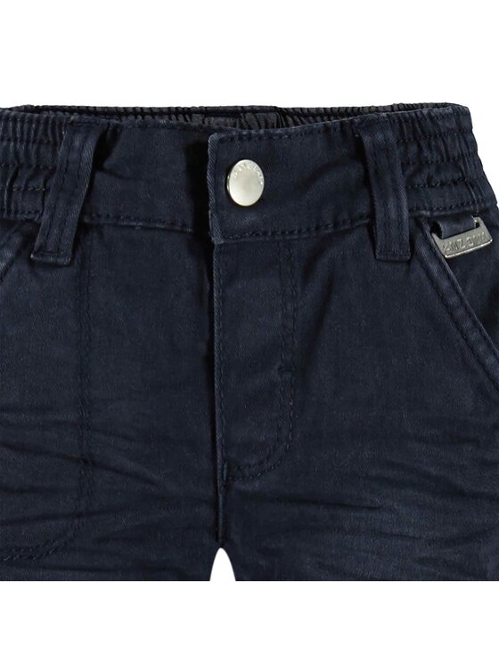 Kanz Kanz Spodnie materiałowe 1642454-3800 Granatowy Basic Fit