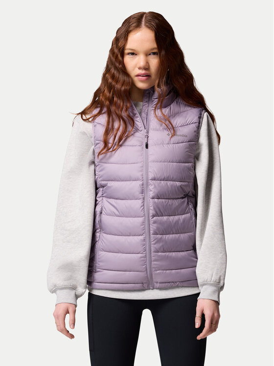 Columbia Columbia Sportski prsluk Powder Lite™ II 2089561 Ljubičasta Active Fit