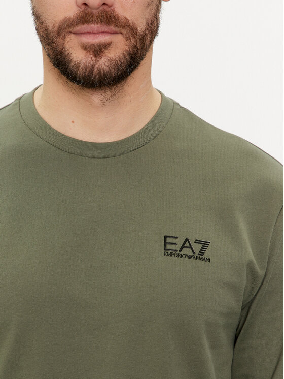 EA7 Emporio Armani EA7 Emporio Armani Sweatshirt 8NPM52 PJ05Z 1846 Grün Regular Fit