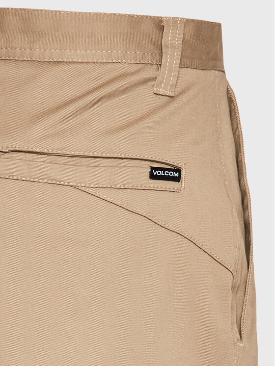 Volcom Volcom Auduma šorti A0912300 Bēšs Regular Fit