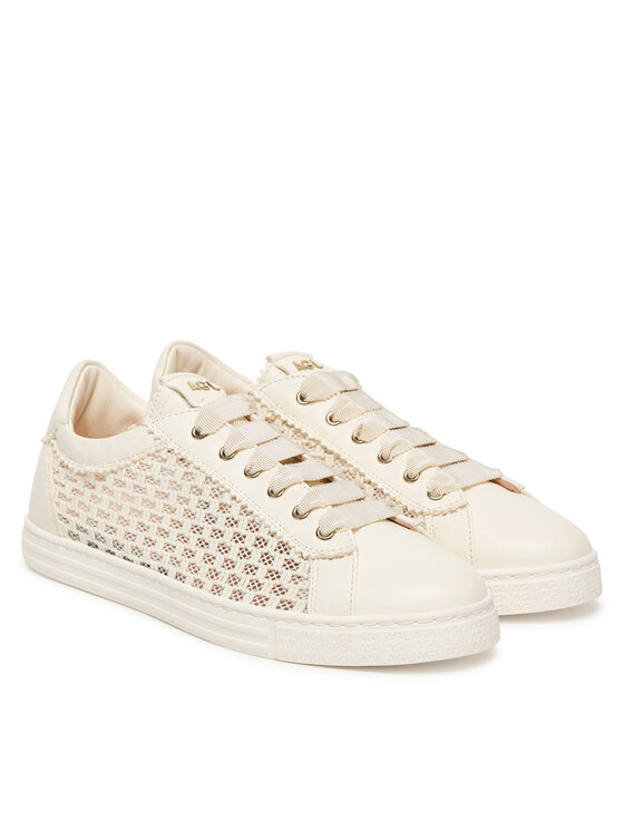 AGL AGL Sneakersy Sade Plots D936133PGK7645B239 Écru