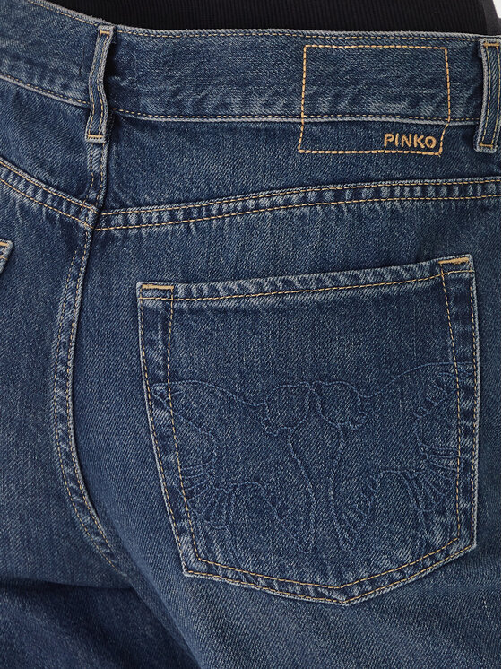 PINKO PINKO Jeansy Wanda 101733 A2RQ Granatowy Regular Fit