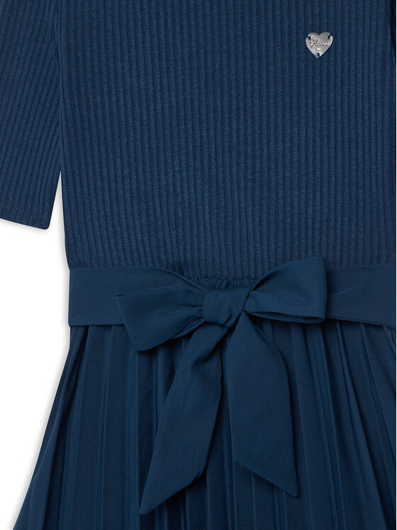 Guess Guess Sukienka codzienna J5YK23 RC1S0 Granatowy Classic Fit