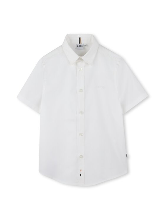 BOSS BOSS Hemd J52001 S Weiß Regular Fit
