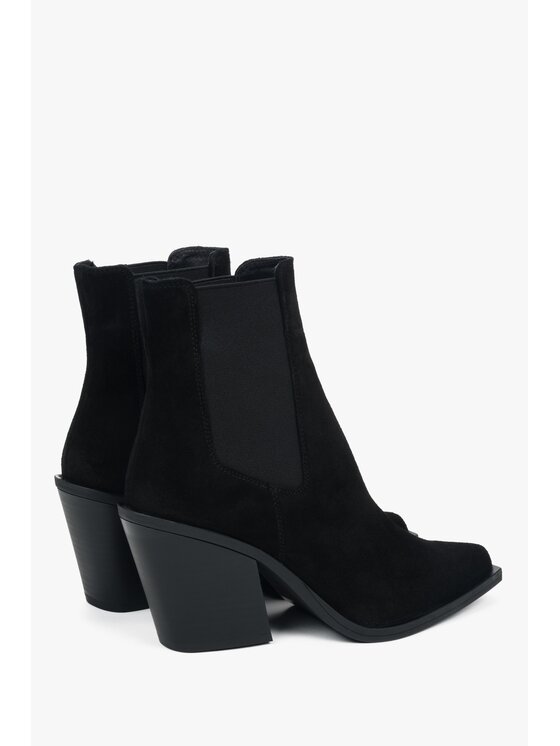 Estro Estro Καουμπόικες Μπότες & Μποτάκια ER00118889 Μαύρο