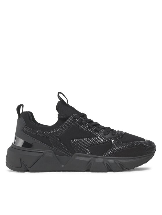 Calvin Klein Sneakersy Low Top Lace Up Neo Mix HM0HM00865 Čierna