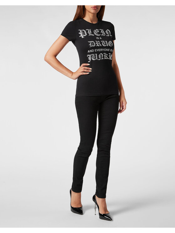 PHILIPP PLEIN PHILIPP PLEIN T-Shirt 2453 Czarny