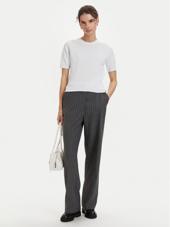 Beverly Hills Polo Club Beverly Hills Polo Club T-särk P-SS26W-M6564-0001 Valge Regular Fit