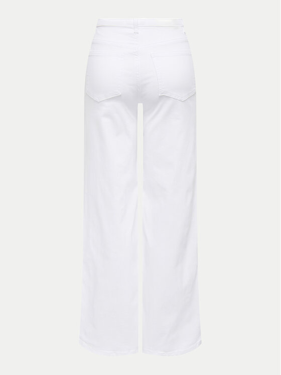 ONLY ONLY Traperice Madison 15310632 Bijela Wide Leg